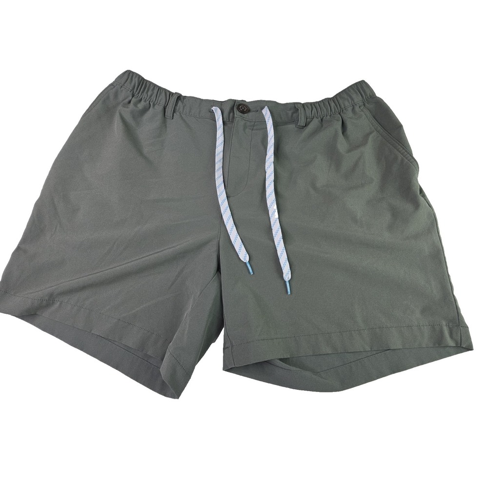 Chubbies Mens 2XL Hybrid Shorts Green Drawstring Regular Fit‎ Stretch 6" inseam